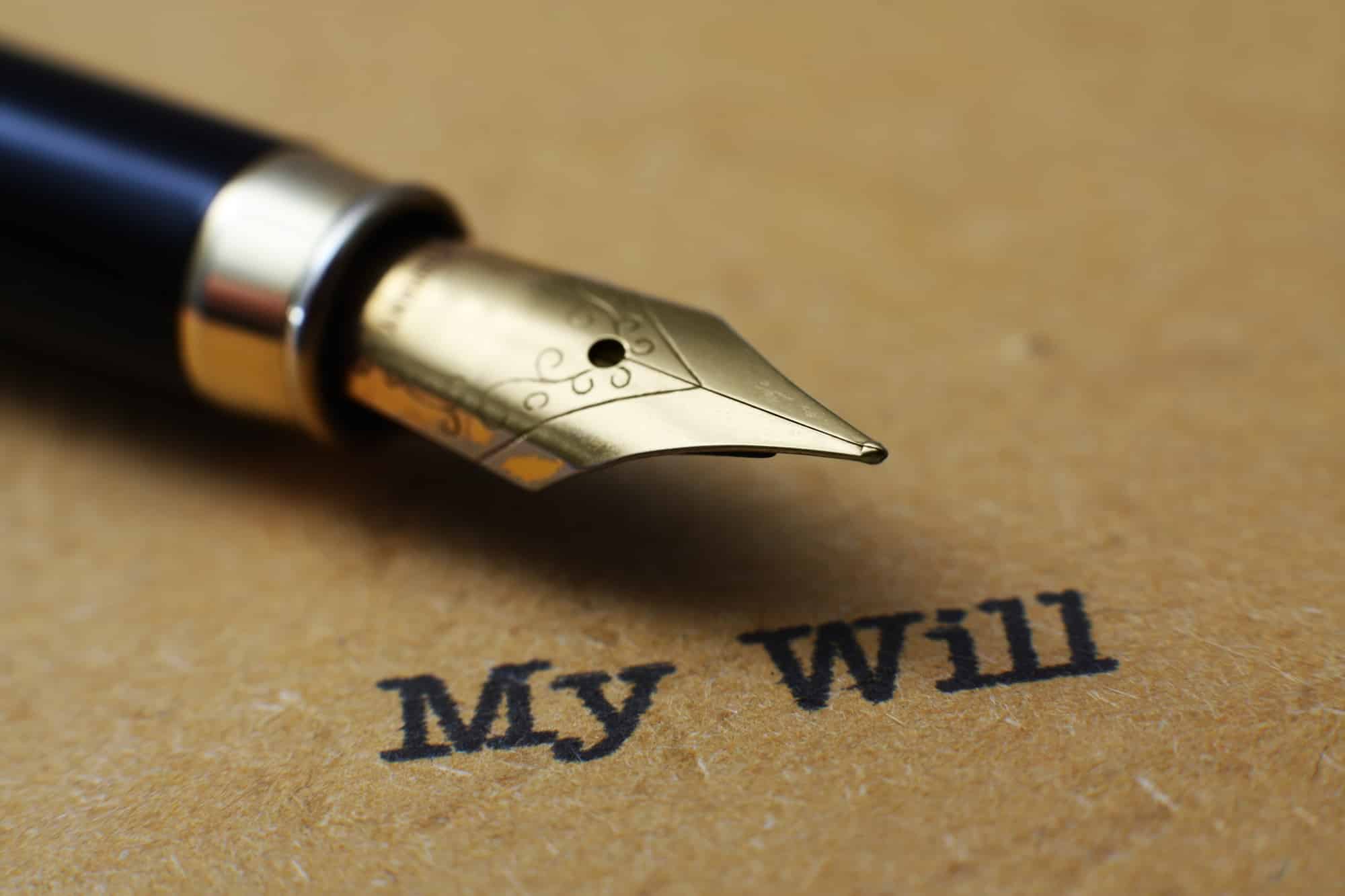 My will